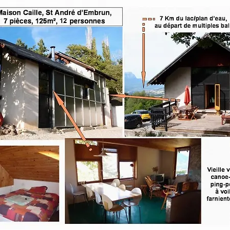 Maison Caille Alpesi faház